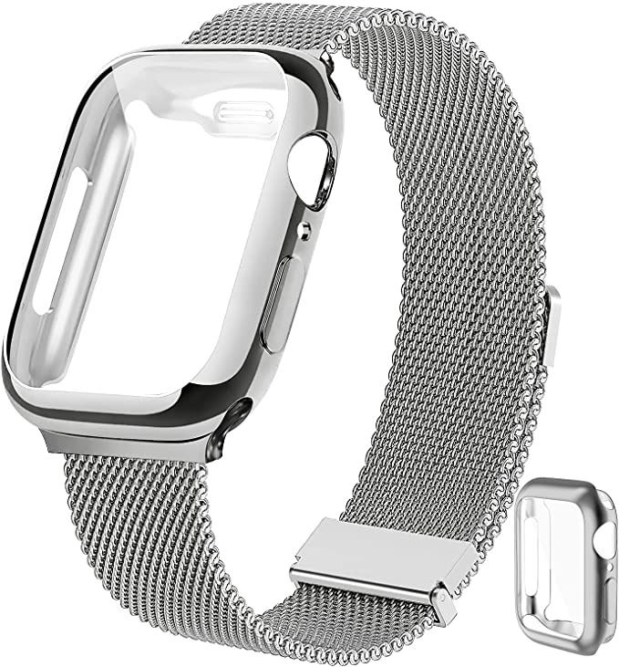 Milanese malla Correa para iWatch 38 mm - Metal Pulsera de lujo | Stuff  Enough