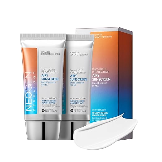 DERMALOGY By NEOGENLAB Day-Light Protection Sonnencreme – SPF50, UVA/UVB, 50 Ml, Leicht & Ohne Weißel-Effekt
