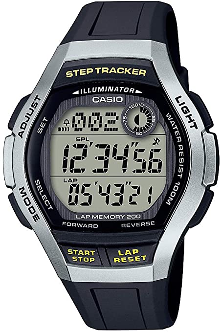 Casio WS-2000H-1A2VCF - Reloj de pulsera para hombre (mecanismo de cuarzo,  correa de resina), color negro | Mercandu