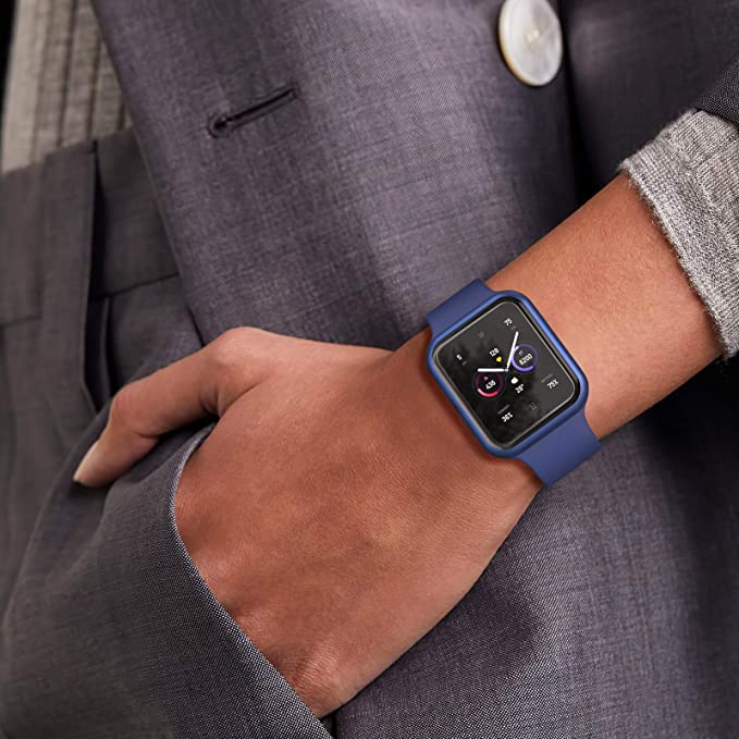 Correa para Apple Watch Series 6 de 1.732 in, sin cierres de silicona suave  para Apple Watch Band 1.496 in 1.575 in 1.654 in mujeres hombres  impermeable banda deportiva para iWatch Series