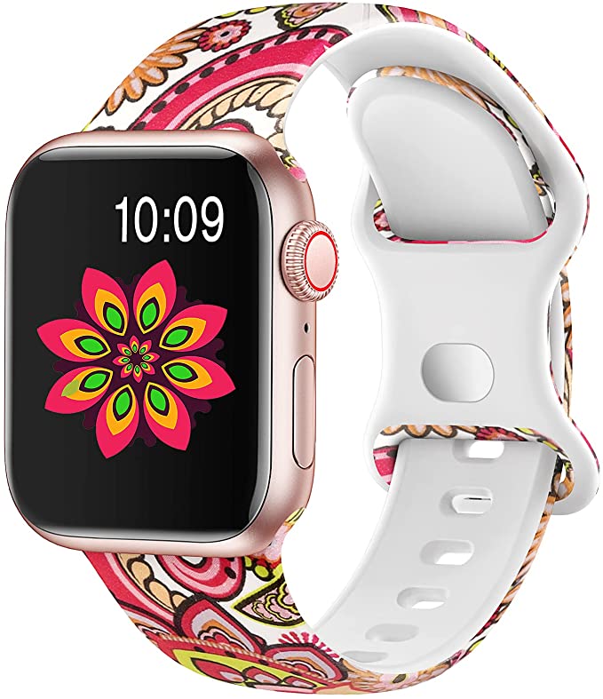 OriBear Correa de reloj compatible con Apple Watch Band de 1.575 pulgadas,  1.75 pulgadas, 1.75 pulgadas, 1.75 pulgadas, 1.75 pulgadas, 1.75 pulgadas,  1.75 pulgadas, correa de repuesto para Apple Watch Series 7/6/5/4/3/2/1/SE,  | Mercandu