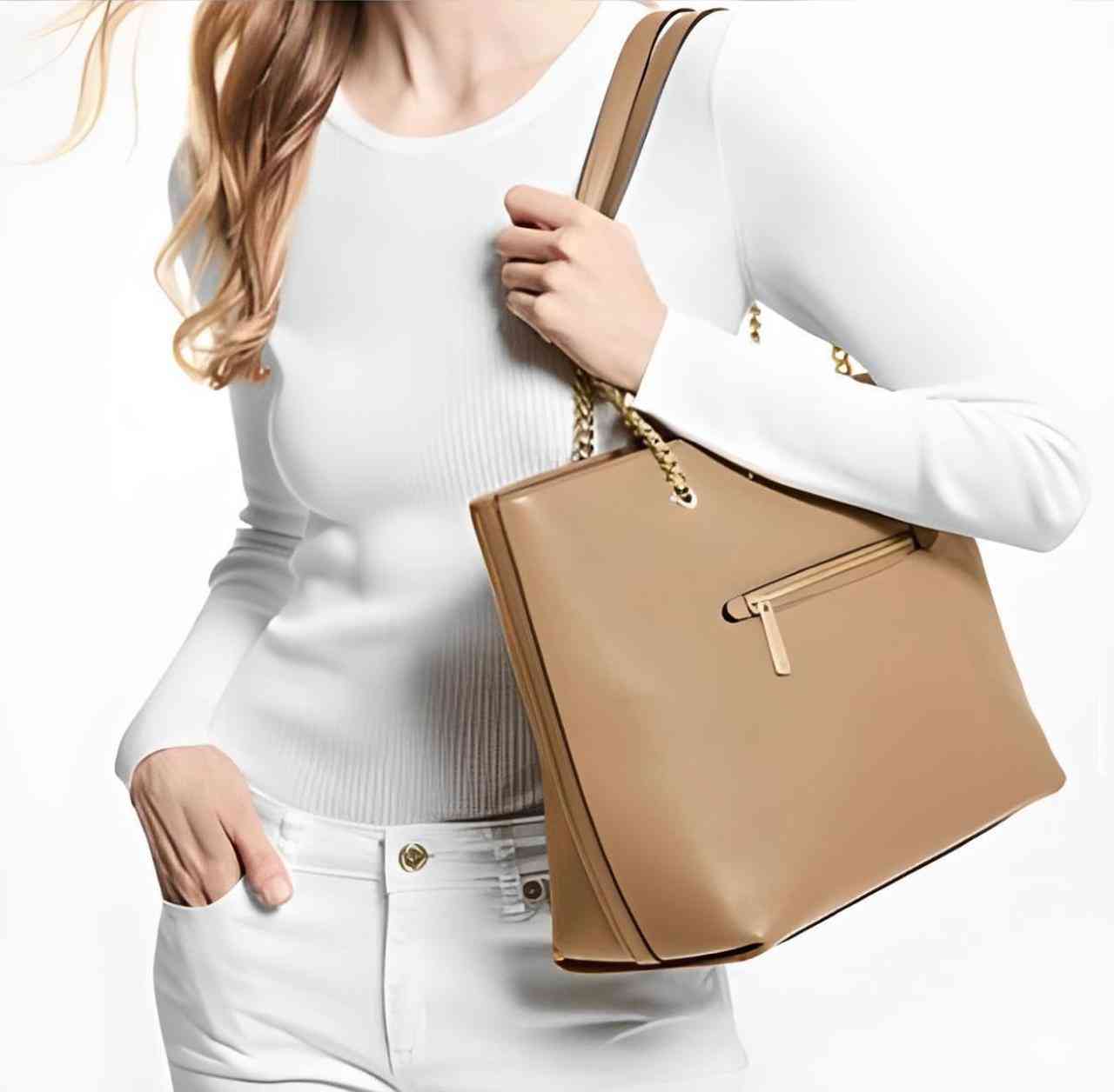 Tote bag caramel Michael Kors