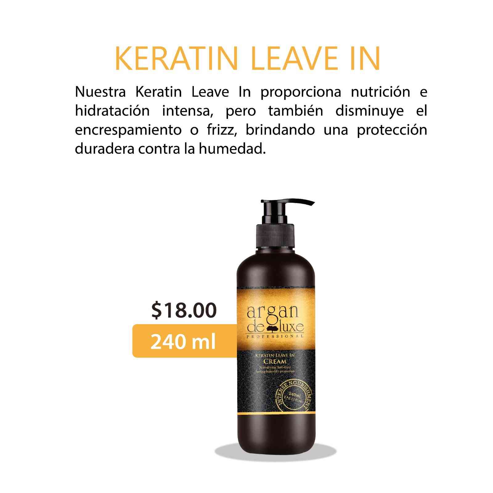 Keratin Leave in 240 ml