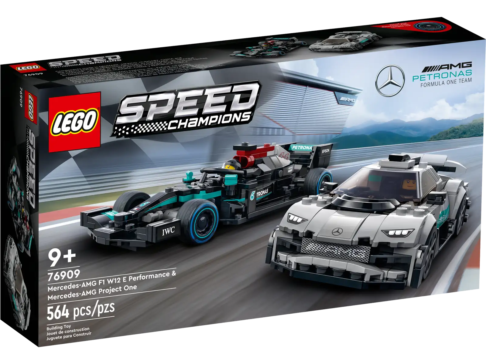 Mercedes-AMG F1 W12 E Performance y Mercedes-AMG Project One - Lego