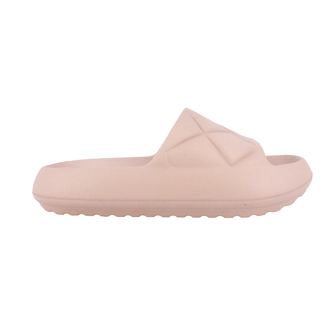 Sandalias flats Puffy rosado para mujer - Talla 9