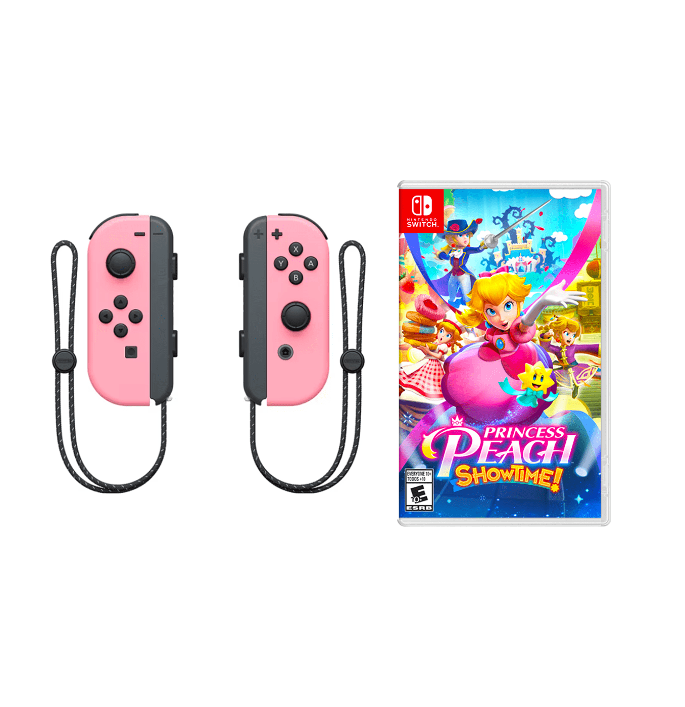 Joy-Con Pastel Pink + Princess Peach Showtime!