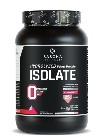 HYDROLYZED WHEY PROTEIN ISOLATE STRAWBERRY