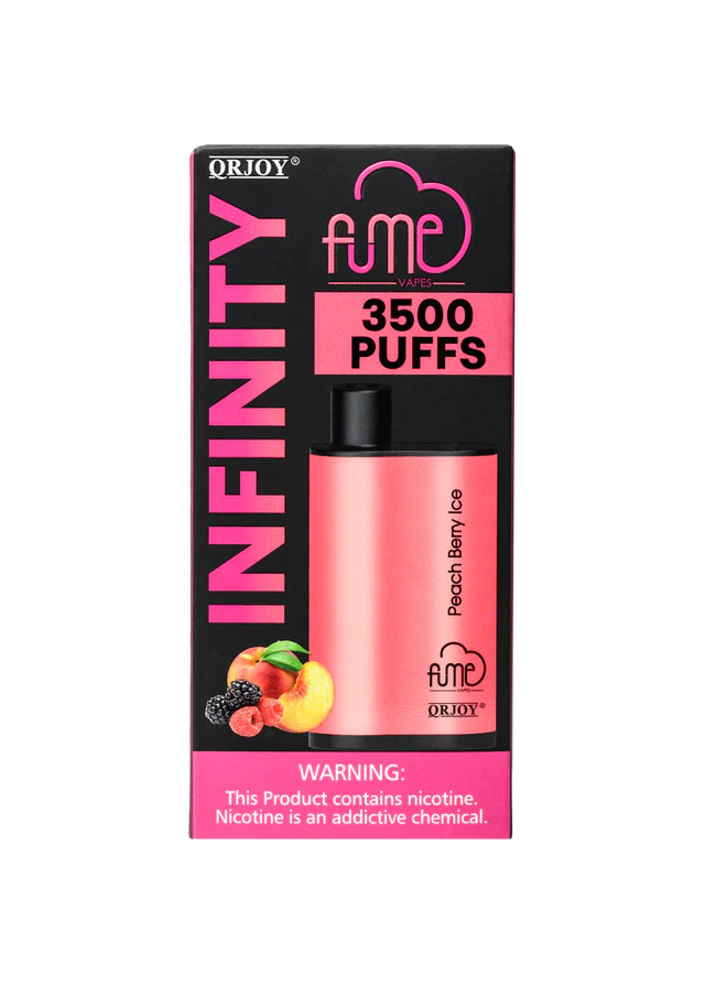 Fume Infinity Vape sabor Peach Berry Ice