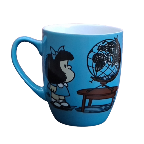 Taza Oficial color Azul Mafalda