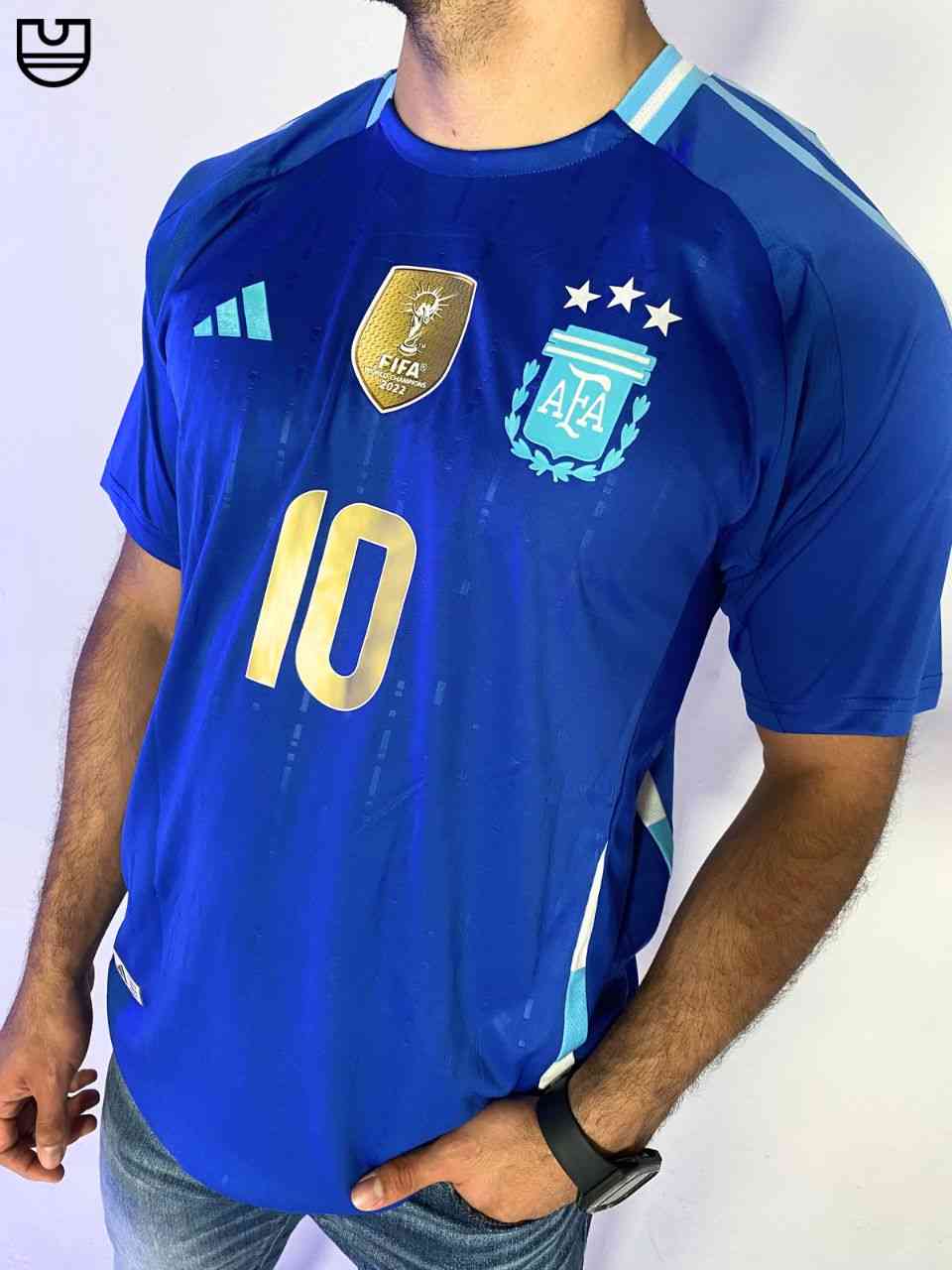 Camisa Argentina 24/25 AWAY (MESSI 10) PLAYER