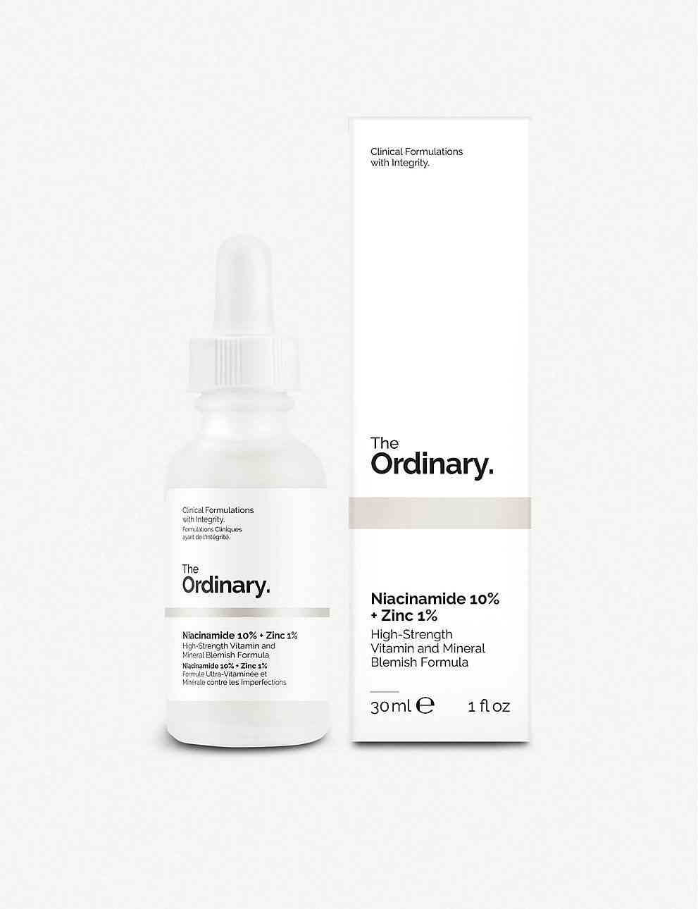Niacinamide 10% + Zinc 1% 30ml. - The Ordinary
