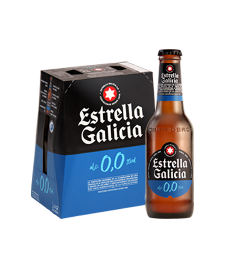 24 und Cerveza Estrella Galicia 0,0 25 cl.