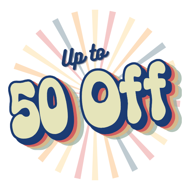 Up to 50% off