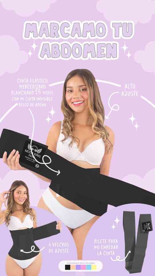 Faja cinta Reloj de Arena Invisible