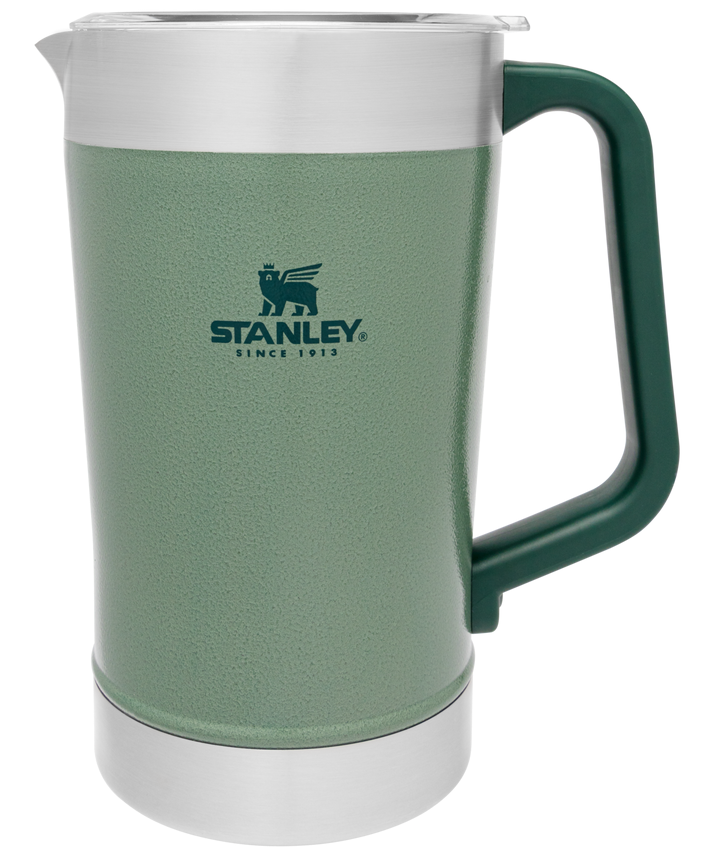 CLASSIC STAY CHILL BEER PITCHER 64 OZ Hammertone Green Mercandu