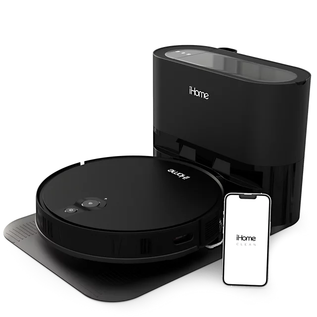 iHome AutoVac Eclipse Pro 3in1 Robot Vacuum and Vibrating Mop